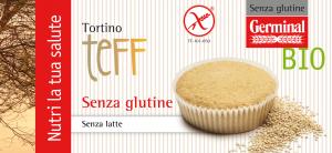 Organic gluten free teff minicake